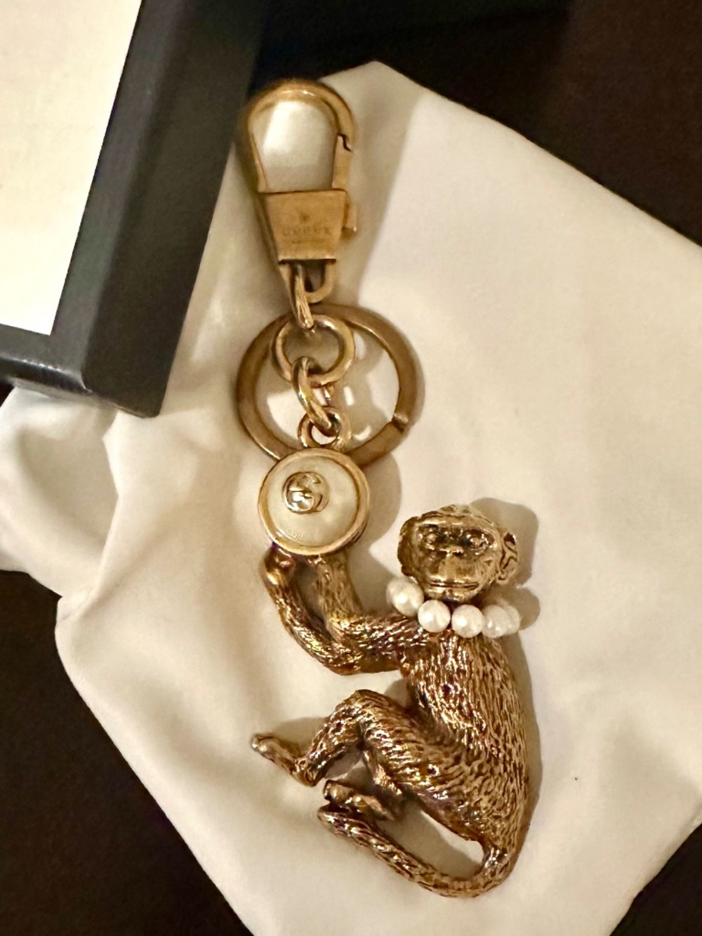Gucci Monkey Keyring